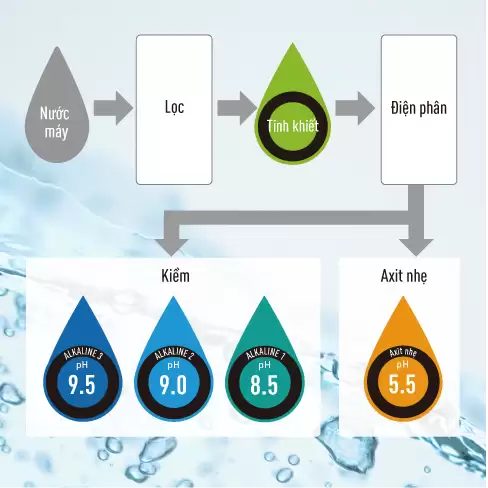Máy lọc nước nhập khẩu Nhật Bản AS45